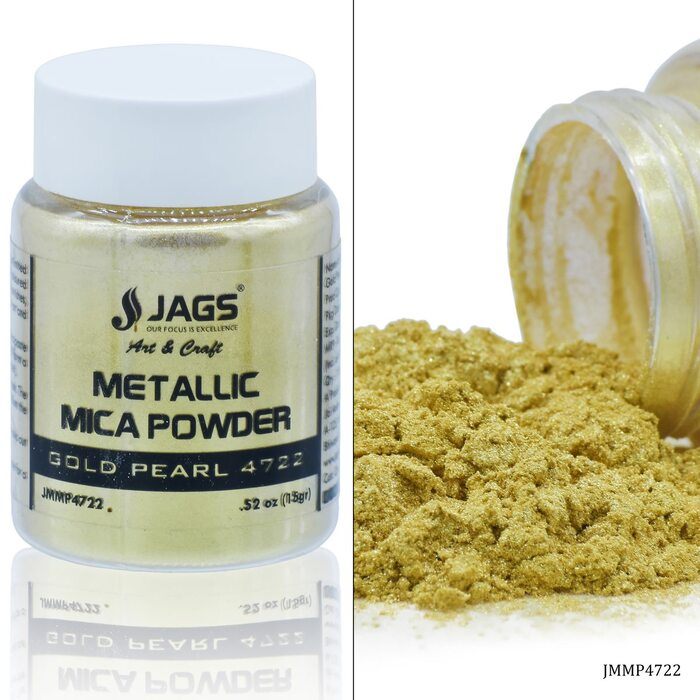 METALLIC MICA POWDER GOLD PEARL 15GM