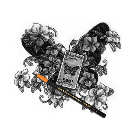 Generals Peel & Sketch Charcoal Set Generals
