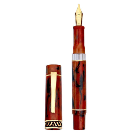 Gioia | Fountain Pen | Terra Di Napoli | Gold Trims Gioia
