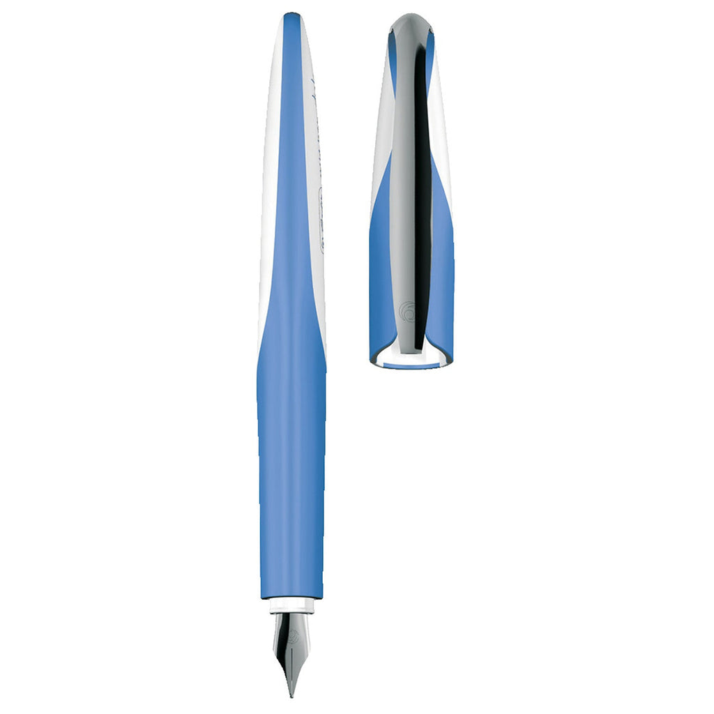 Pelikan Herlitz My Pen Style Baltic Blue Fountain Pen Medium