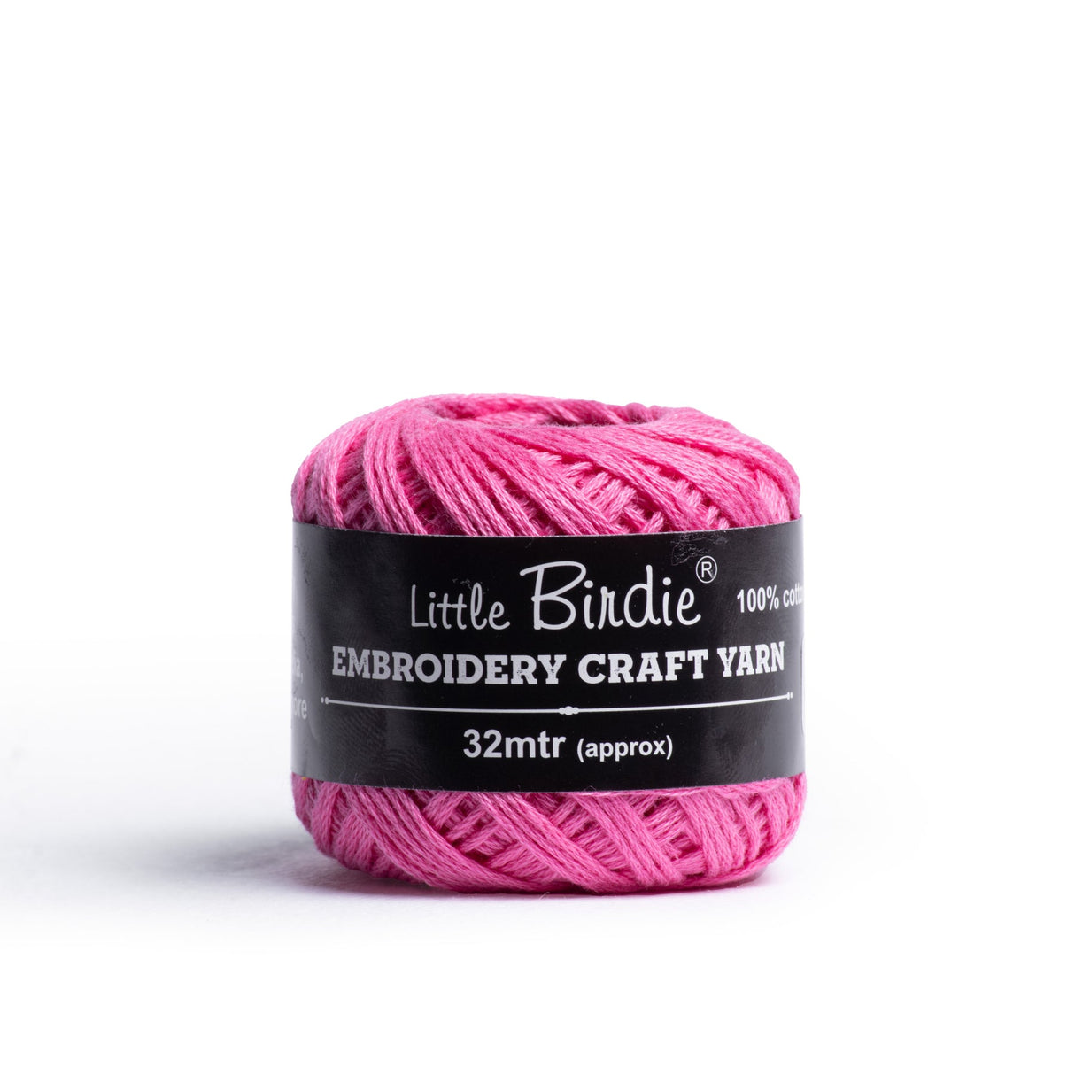 Itsy Bitsy Crochet & Embroidery Thread Black 32m 10g