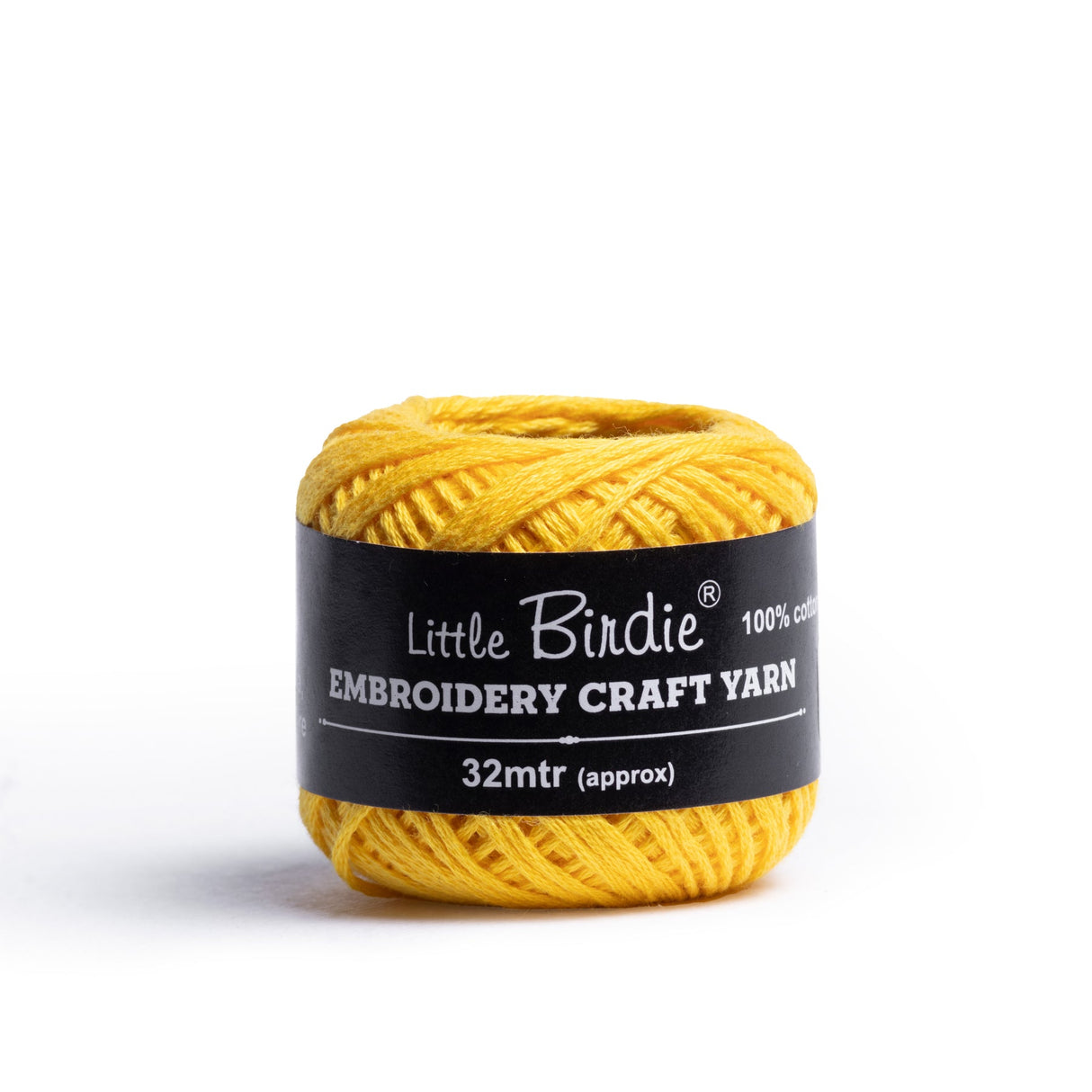 Itsy Bitsy Crochet & Embroidery Thread Black 32m 10g