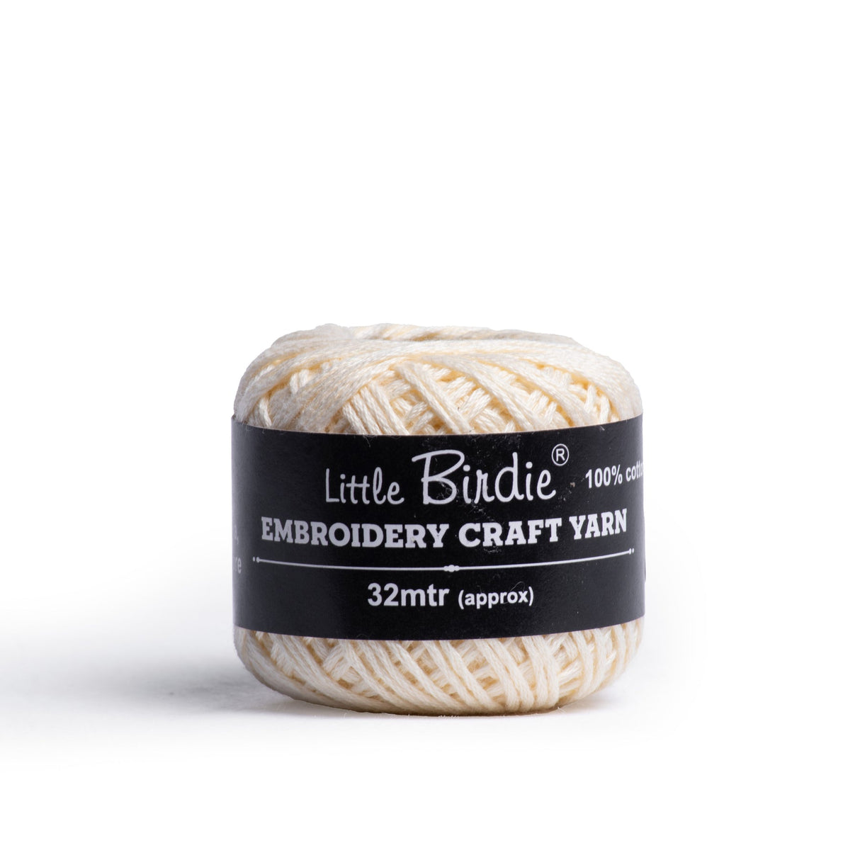 Itsy Bitsy Crochet & Embroidery Thread Black 32m 10g