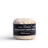 Itsy Bitsy Crochet & Embroidery Thread Black 32m 10g