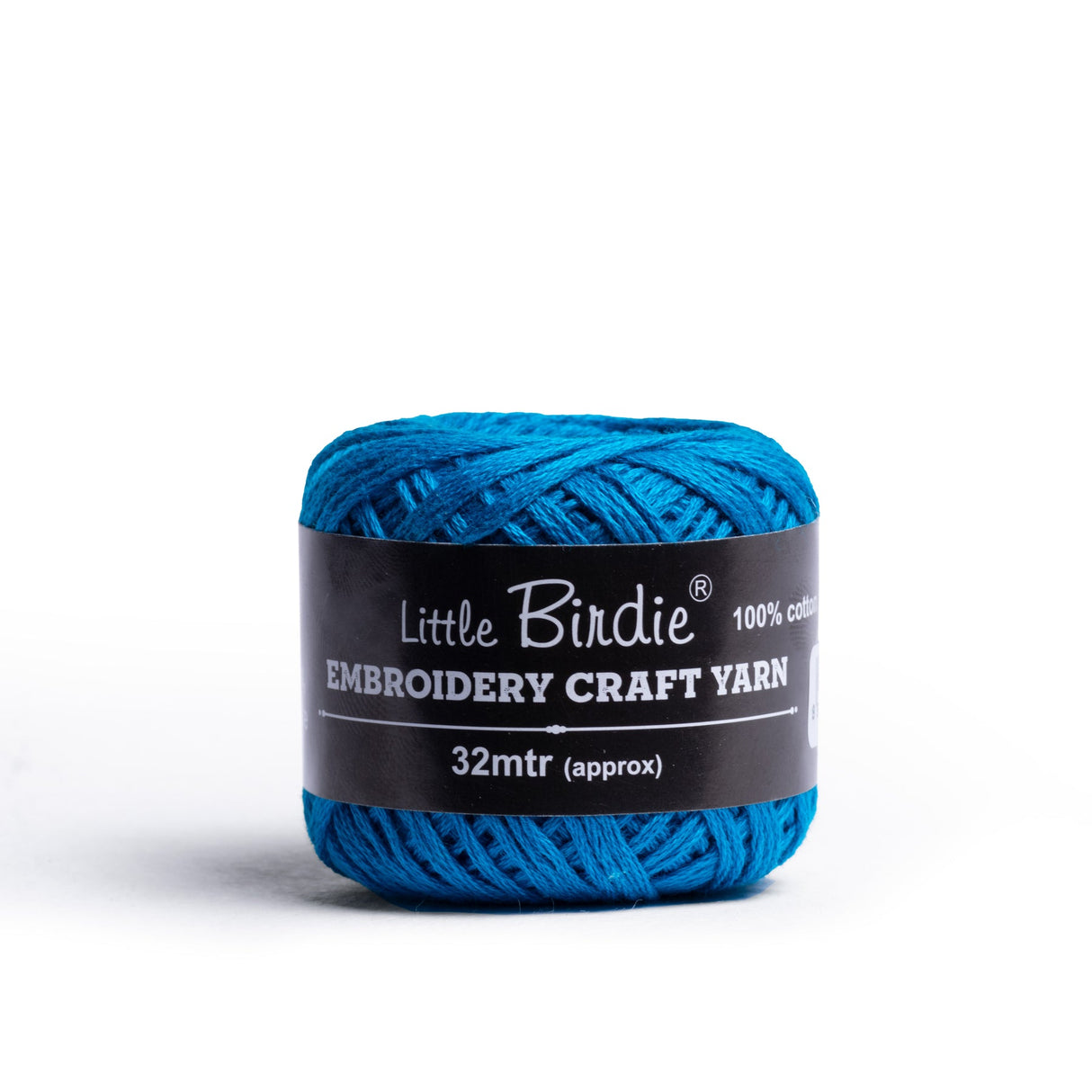 Itsy Bitsy Crochet & Embroidery Thread Black 32m 10g