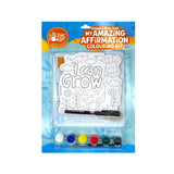 The Talking Canvas Unique & Grow Pack Affirmation Colouring Kit