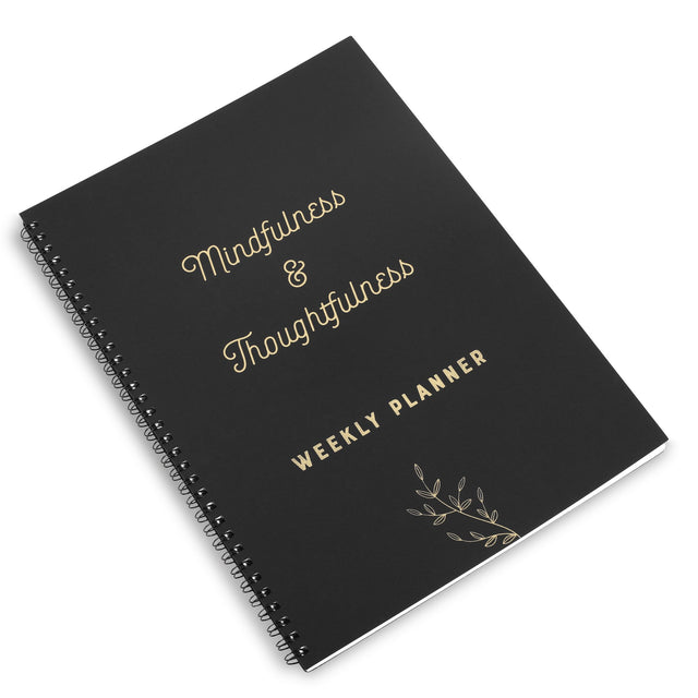 NUMIC Undated Weekly Planner A4 Black