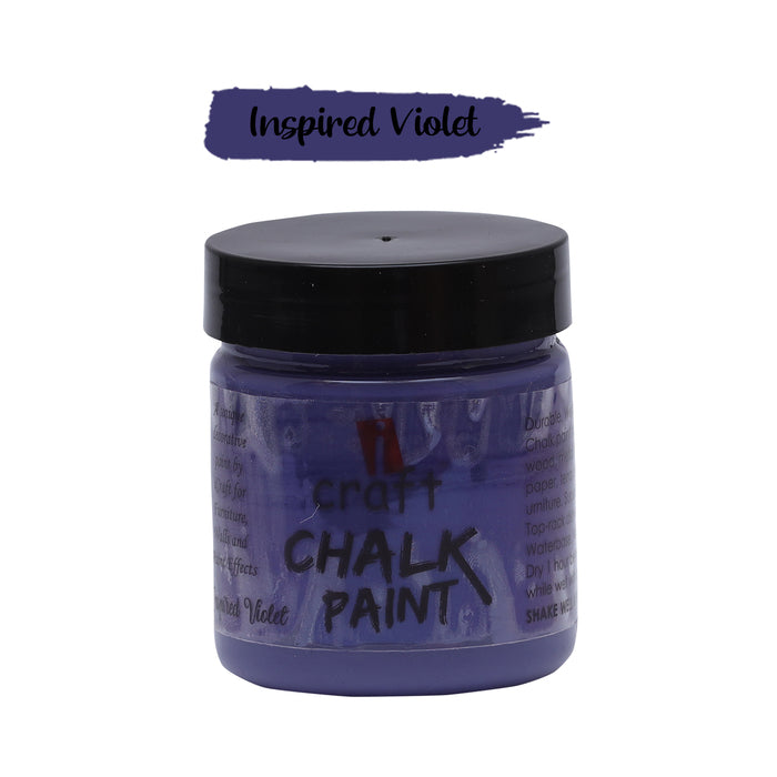 ICRAFT CHALK PAINTS 100 ML INSPIRED VIOLET