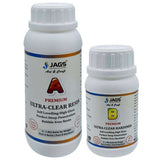 Jags Ultra Clear Resin & Hardener (2:1) 750 GMS A Premium & B Premium