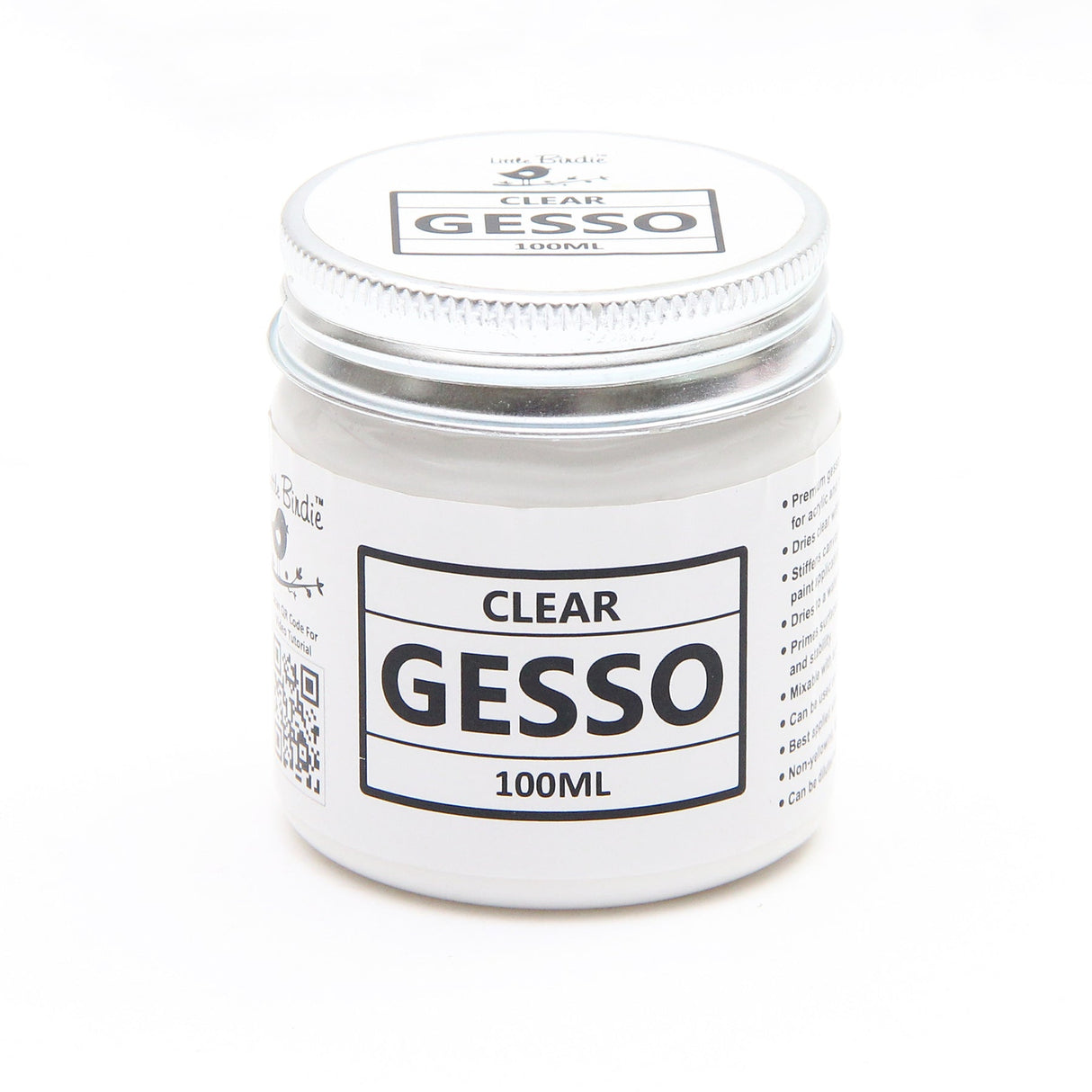 Itsy Bitsy Clear Gesso White 100ml