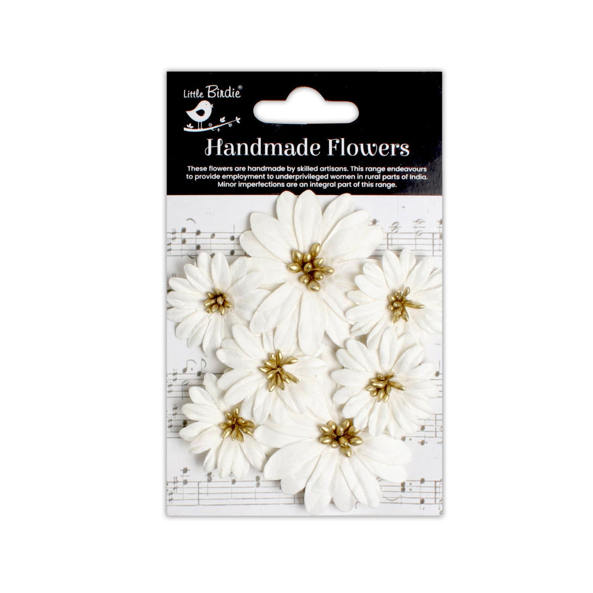 Itsy Bitsy Handmade Flowers Ivory Pearl Anelee