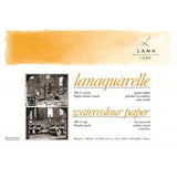 Lana Artists' Watercolour - Lanaquarelle Natural White 300 GSM,100% Cotton Paper(Poly Pack) Lana