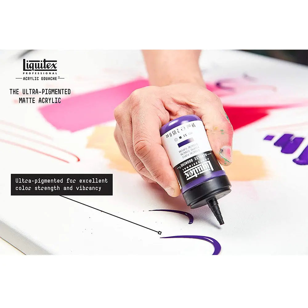 Liquitex Acrylic Gouache Primaries Set of 6 Shades
