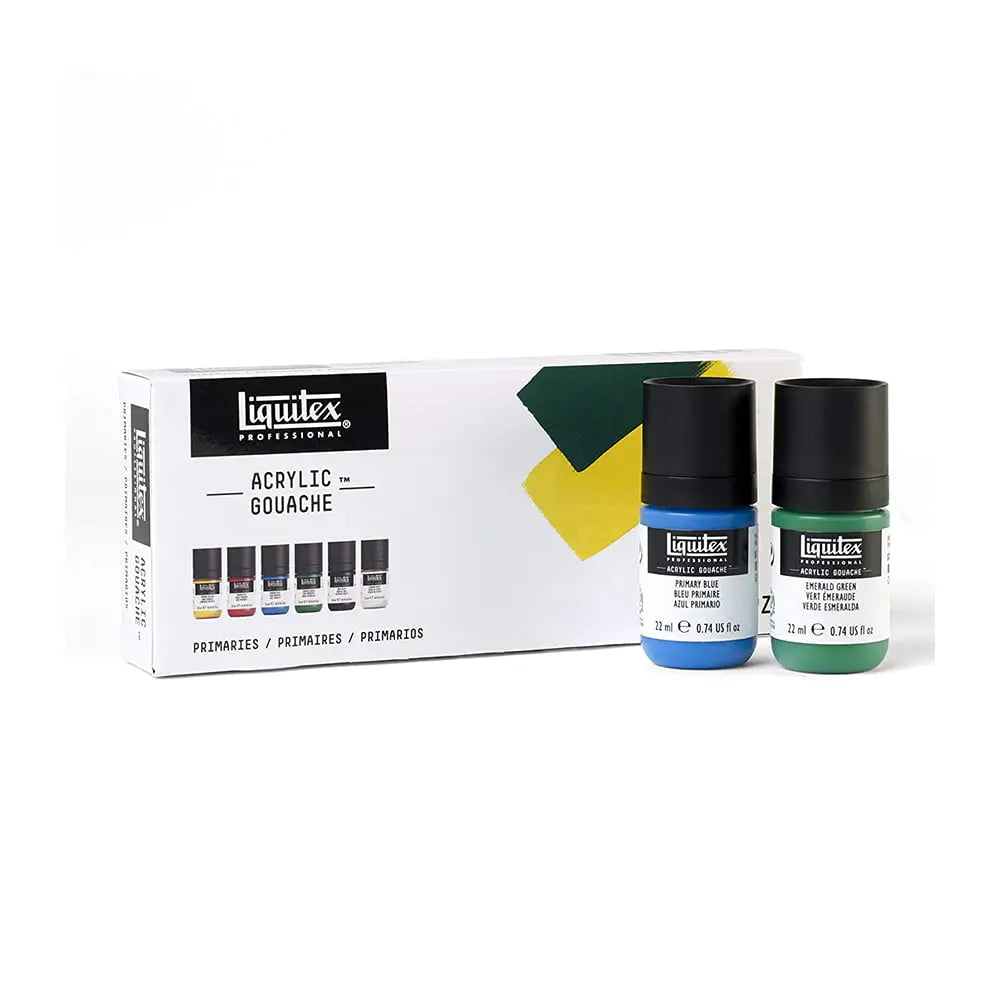 Liquitex Acrylic Gouache Primary Shades