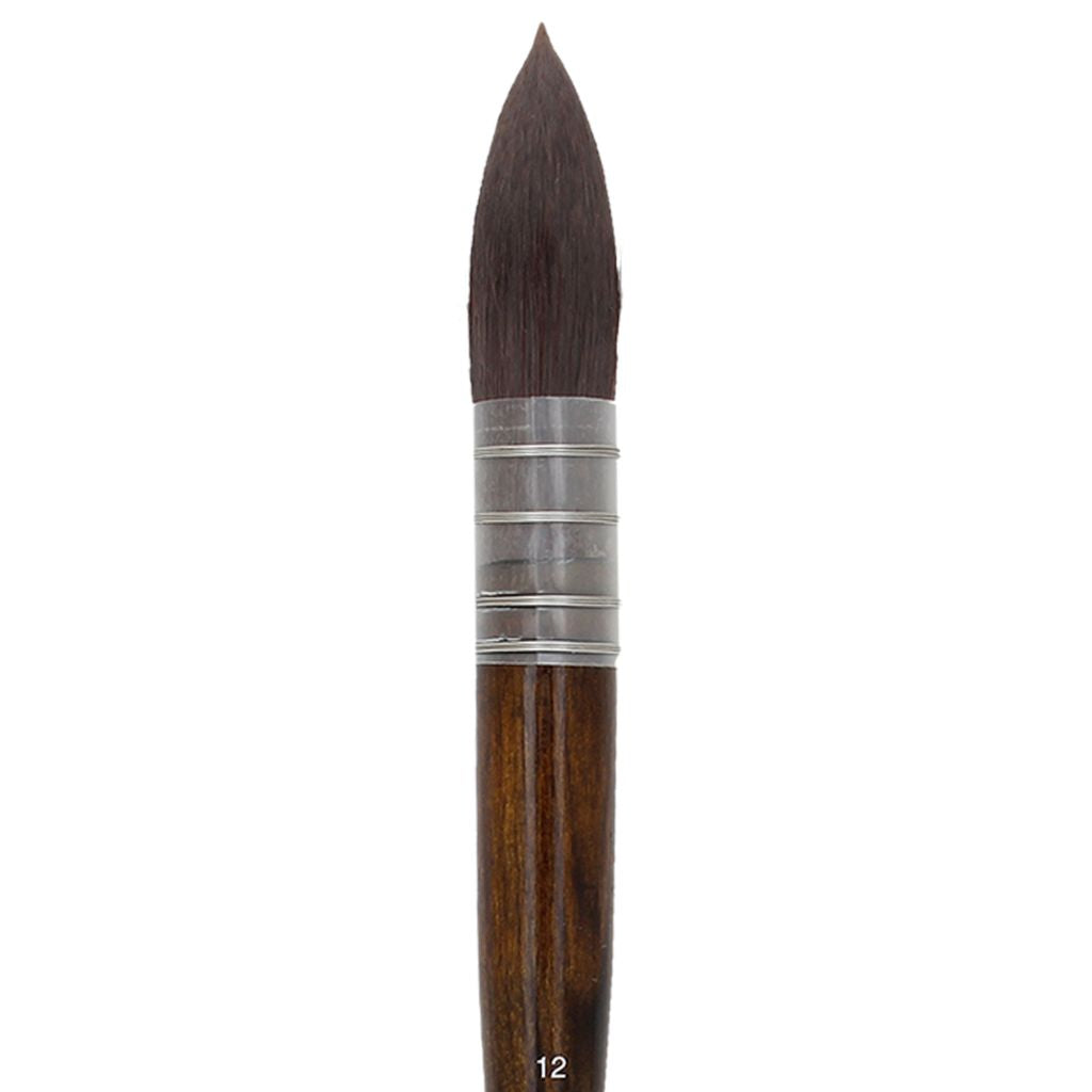 Kazan Quill Mop Brush Size 12 Short Handle
