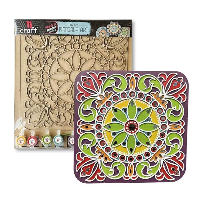 Icraft Diy Festive Kit Mandala Art