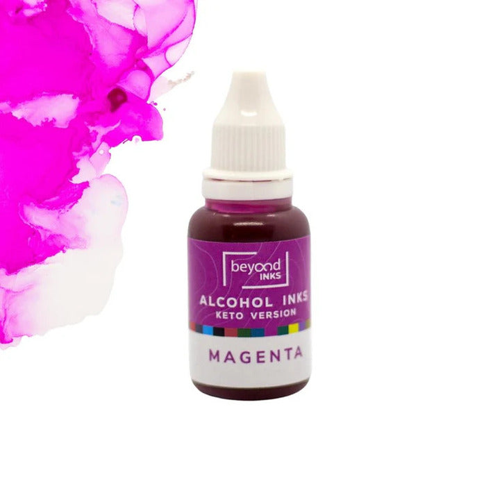 Beyond Inks Alcohol Keto Version in Magenta Color Shade