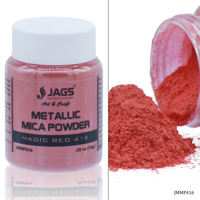 METALLIC MICA POWDER MAGIC RED 15GM