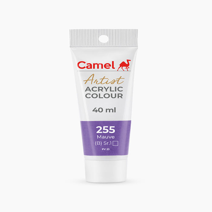 Camel Artist  Acrylic Colour - 40ml - Mauve.