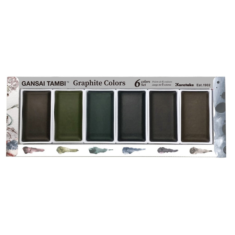 Gansai Tambi Graphite 6 Color Set