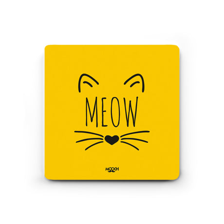 Mooch Magnetic Coaster - Meow Mooch