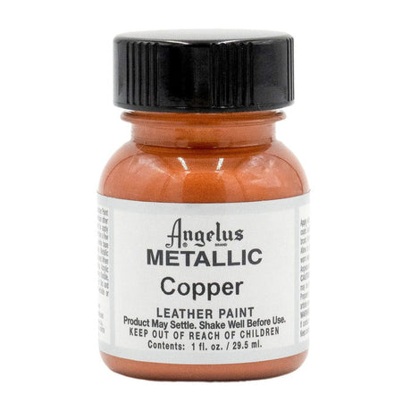 Metallic Copper Leather Paint by Angelus 29.5ml