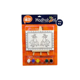 The Talking Canvas Painting Kit - Madhubani Art for Kids Multiple Design