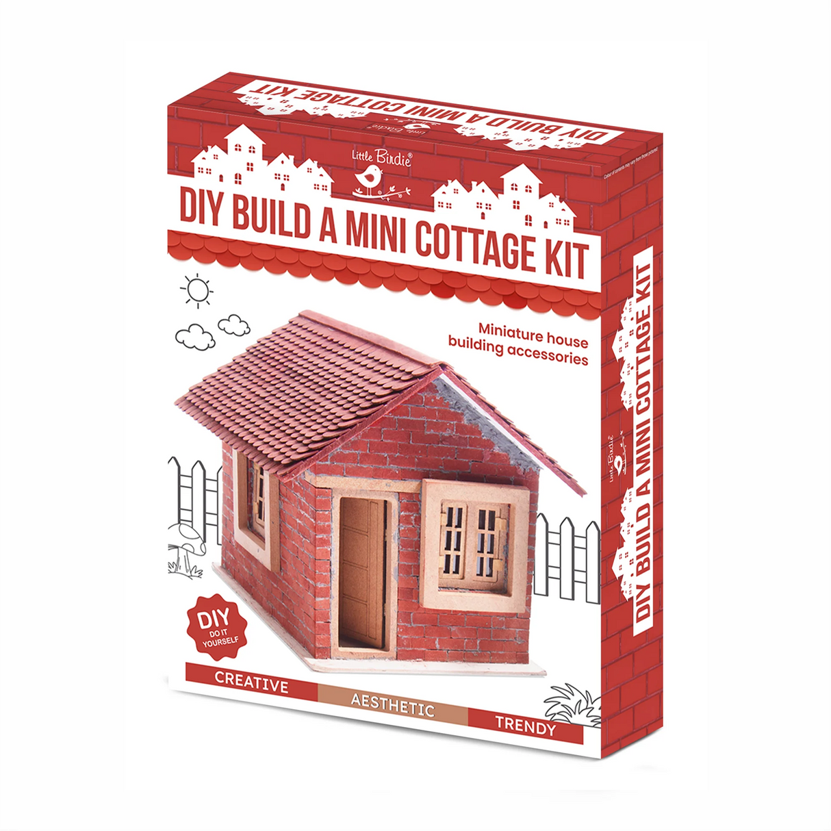 Itsy Bitsy DIY Build a Mini Cottage Kit