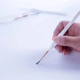Mont Marte Detail & Liner Taklon Brush Set  (Set of 5, White) Mont Marte