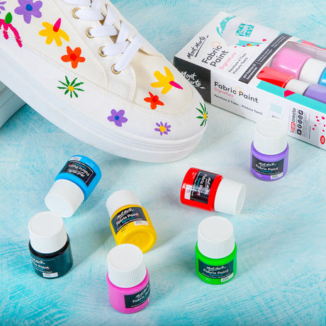 Mont Marte Fabric Paint Set Signature 8pc x 20ml