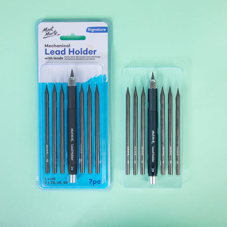 Mont Marte Mechanical Lead Holder with Leads Signature Set