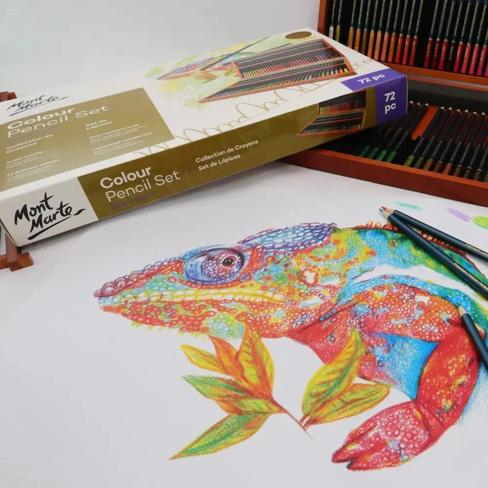 Mont Marte Premium Colour Pencils 72pc Mont Marte