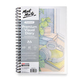 Mont Marte Visual Diary Premium A4 110gsm 60 Sheets Sketchbook