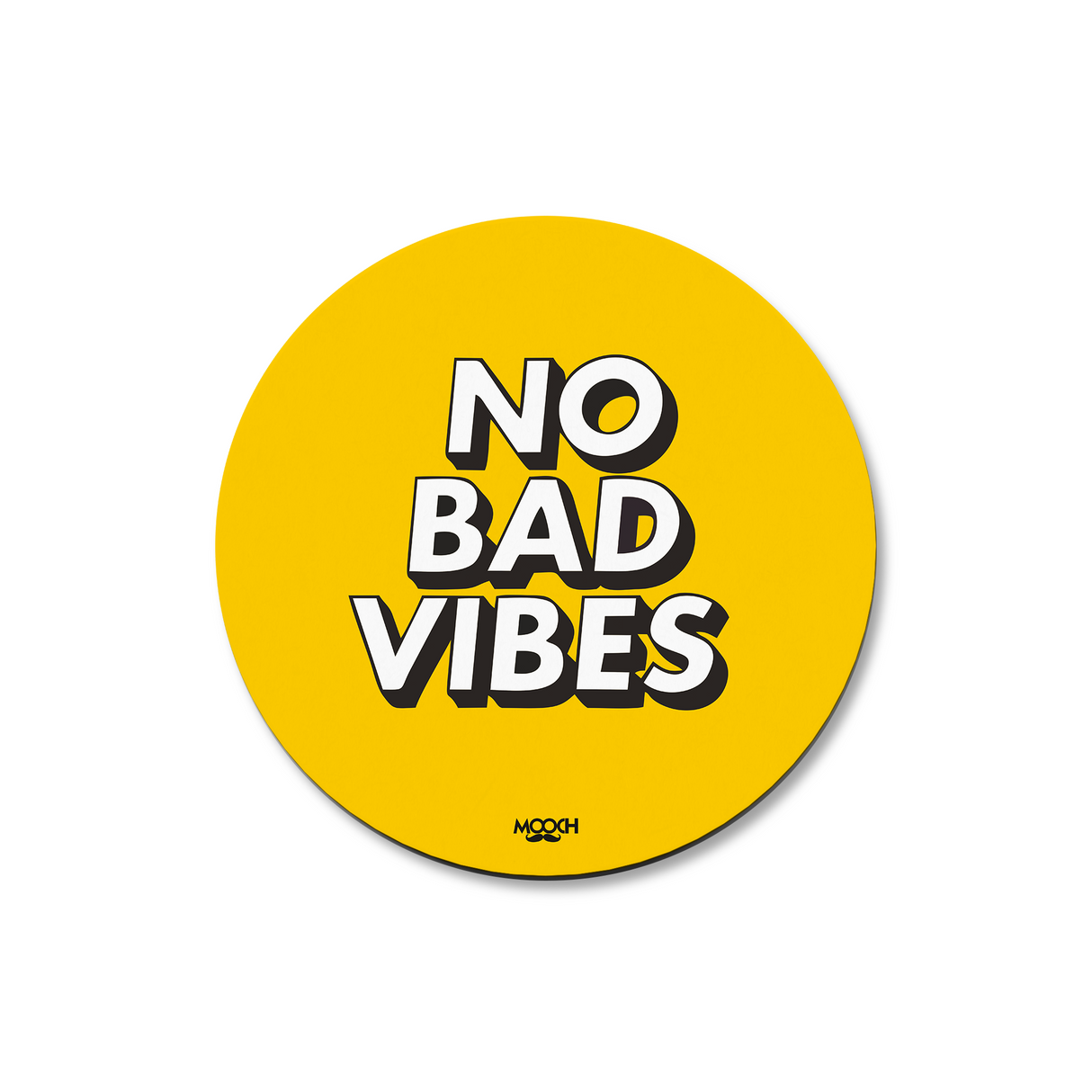 Mooch Magnetic Coaster - No Bad Vibes