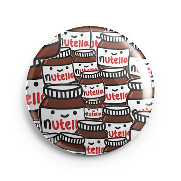 Nutella Pattern Mooch Magnetic Badge - Nutella Pattern – Artstation