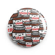 Mooch Magnetic Badge - Nutella Pattern Mooch
