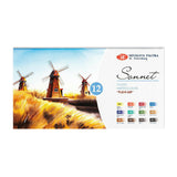 Sonnet Thematic Watercolour Paint Set 12 Botanica Plein Air