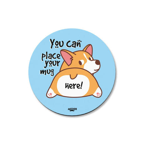 Mooch Magnetic Coaster - You Can Place Your Mug Here! Mooch