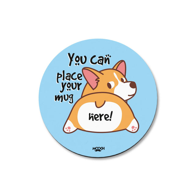 Mooch Magnetic Coaster - You Can Place Your Mug Here! Mooch