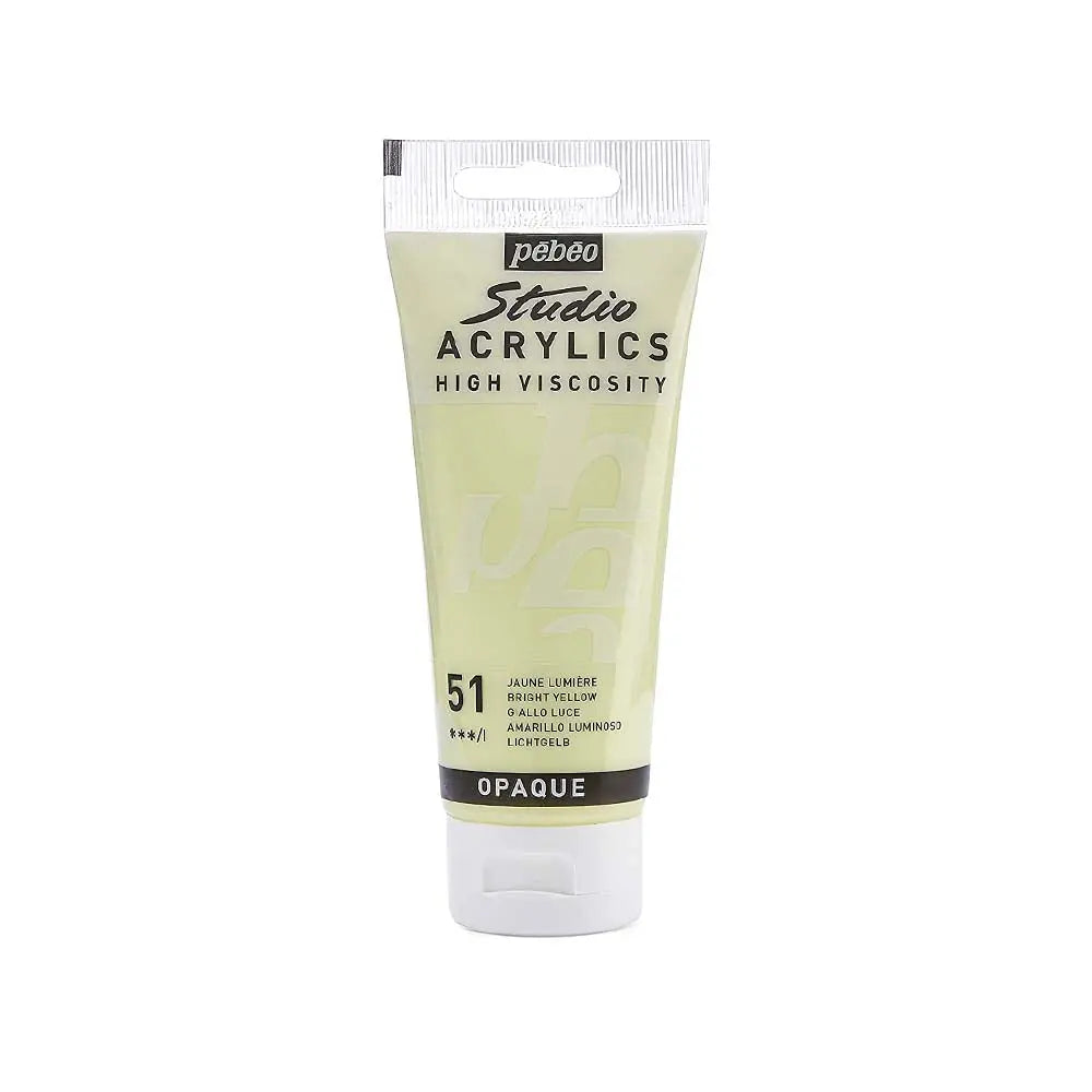 Pebeo High Viscosity Studio Acrylics  100ml (Loose) Pebeo