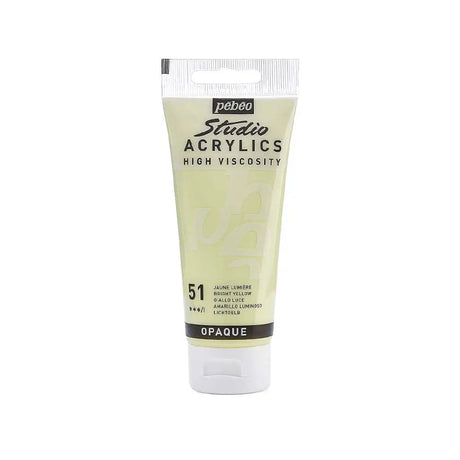 Pebeo High Viscosity Studio Acrylics  100ml (Loose) Pebeo