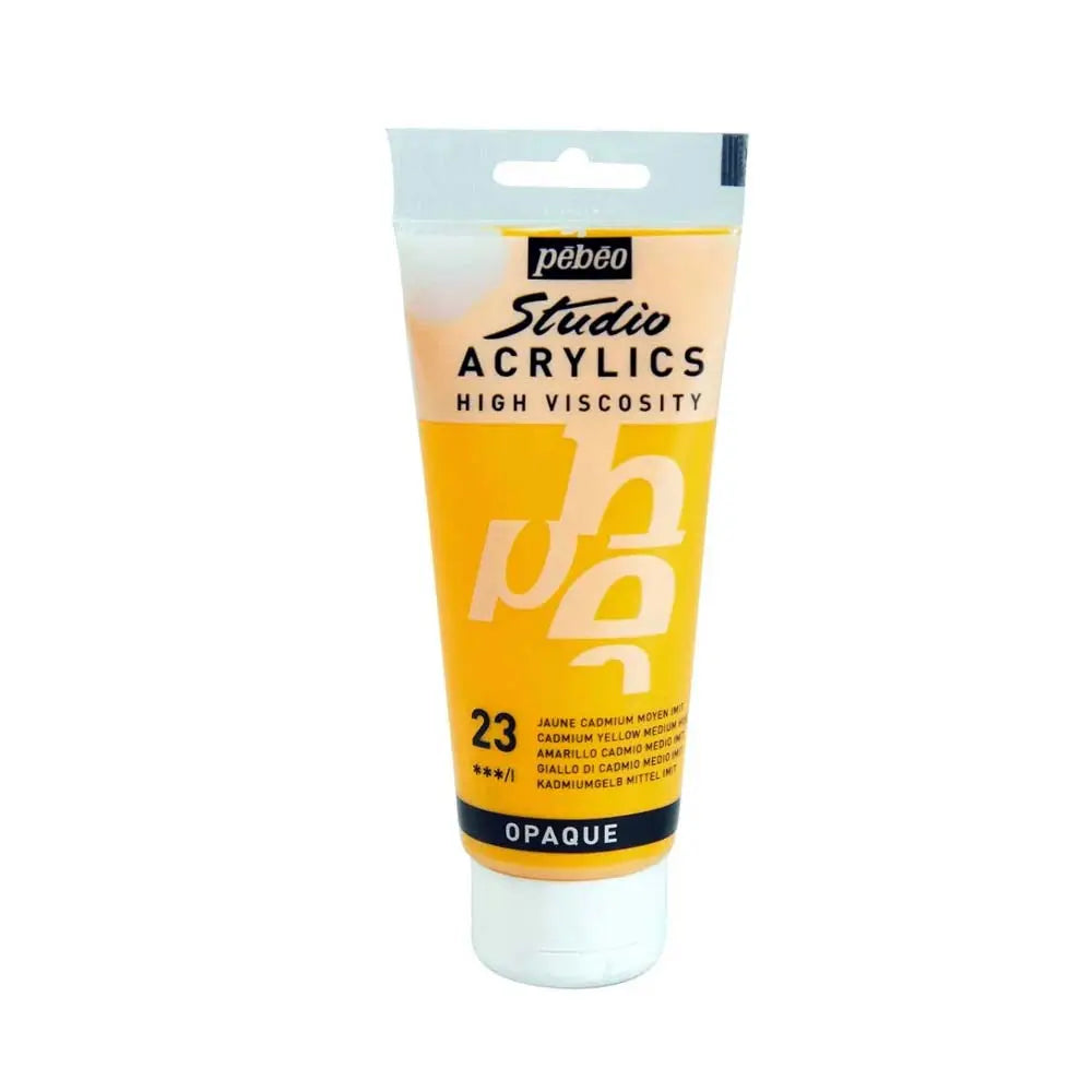 Pebeo High Viscosity Studio Acrylics  100ml (Loose) Pebeo