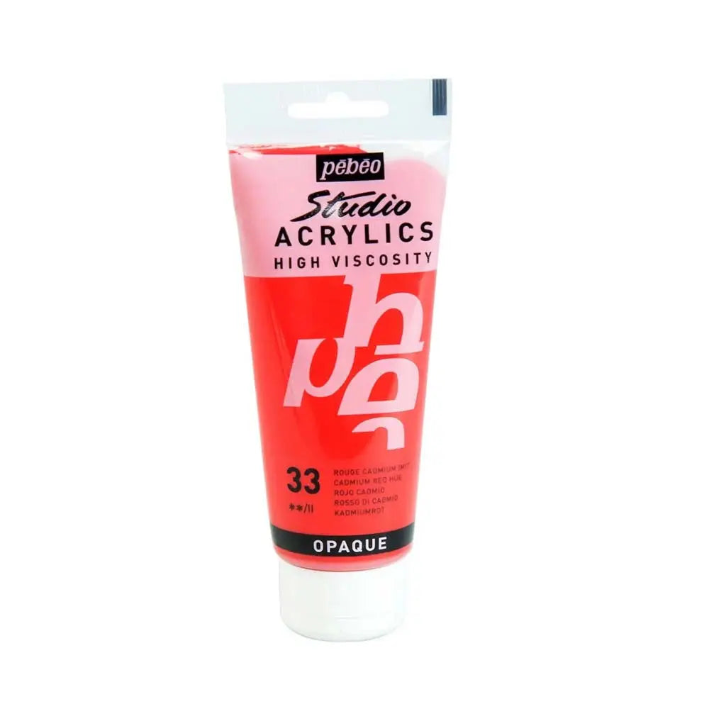 Pebeo High Viscosity Studio Acrylics  100ml (Loose) Pebeo