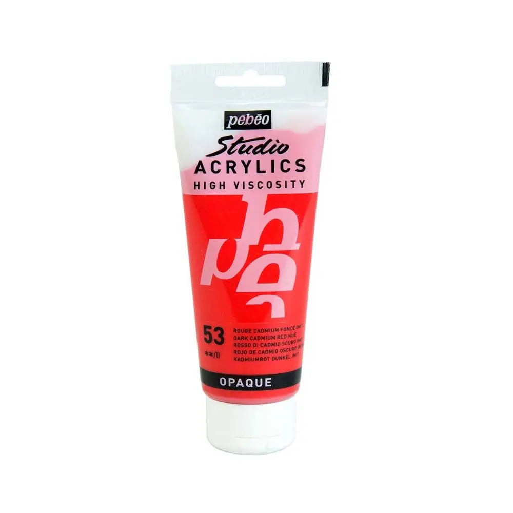 Pebeo High Viscosity Studio Acrylics  100ml (Loose) Pebeo
