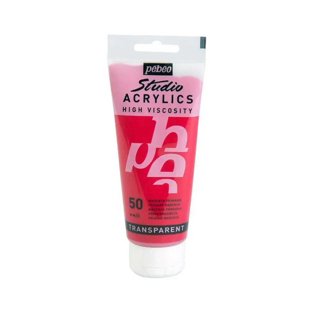 Pebeo High Viscosity Studio Acrylics  100ml (Loose) Pebeo