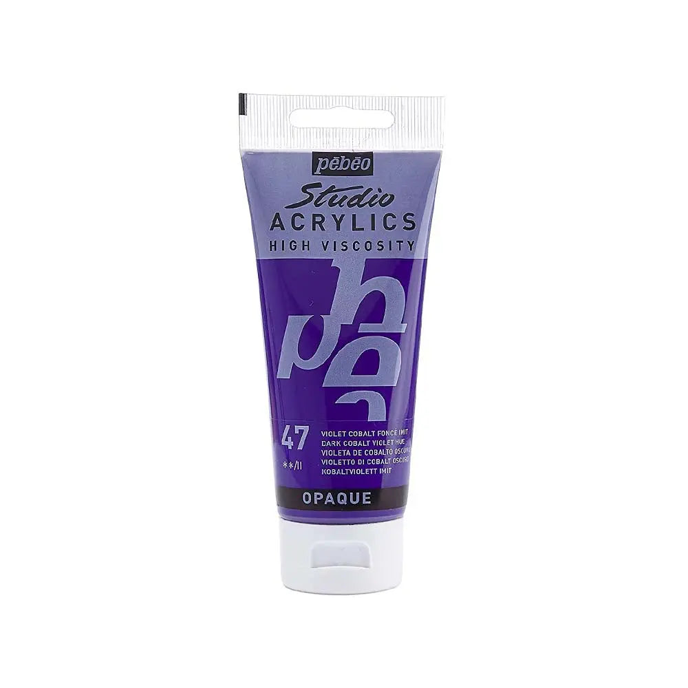 Pebeo High Viscosity Studio Acrylics  100ml (Loose) Pebeo