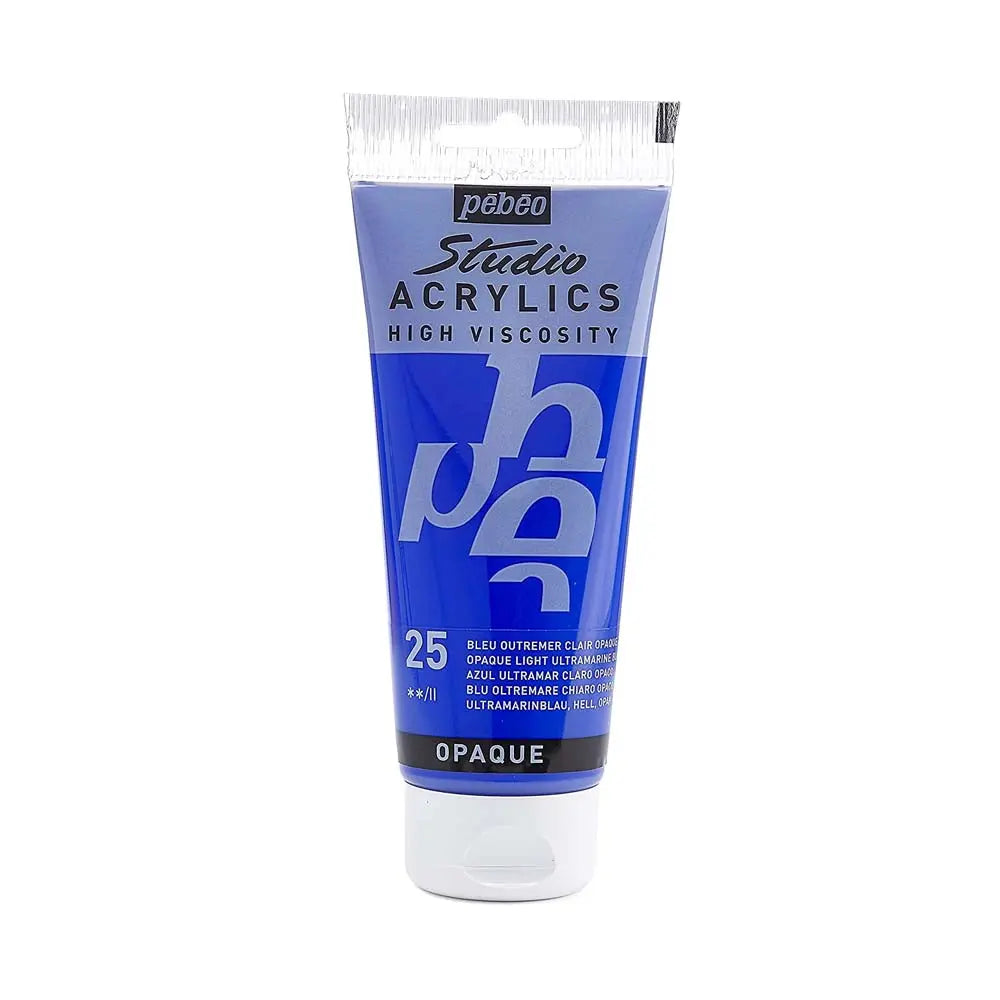 Pebeo High Viscosity Studio Acrylics  100ml (Loose) Pebeo
