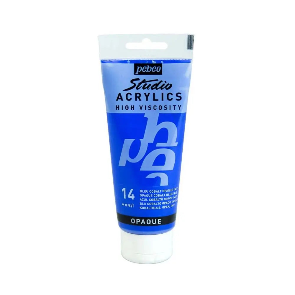 Pebeo High Viscosity Studio Acrylics  100ml (Loose) Pebeo