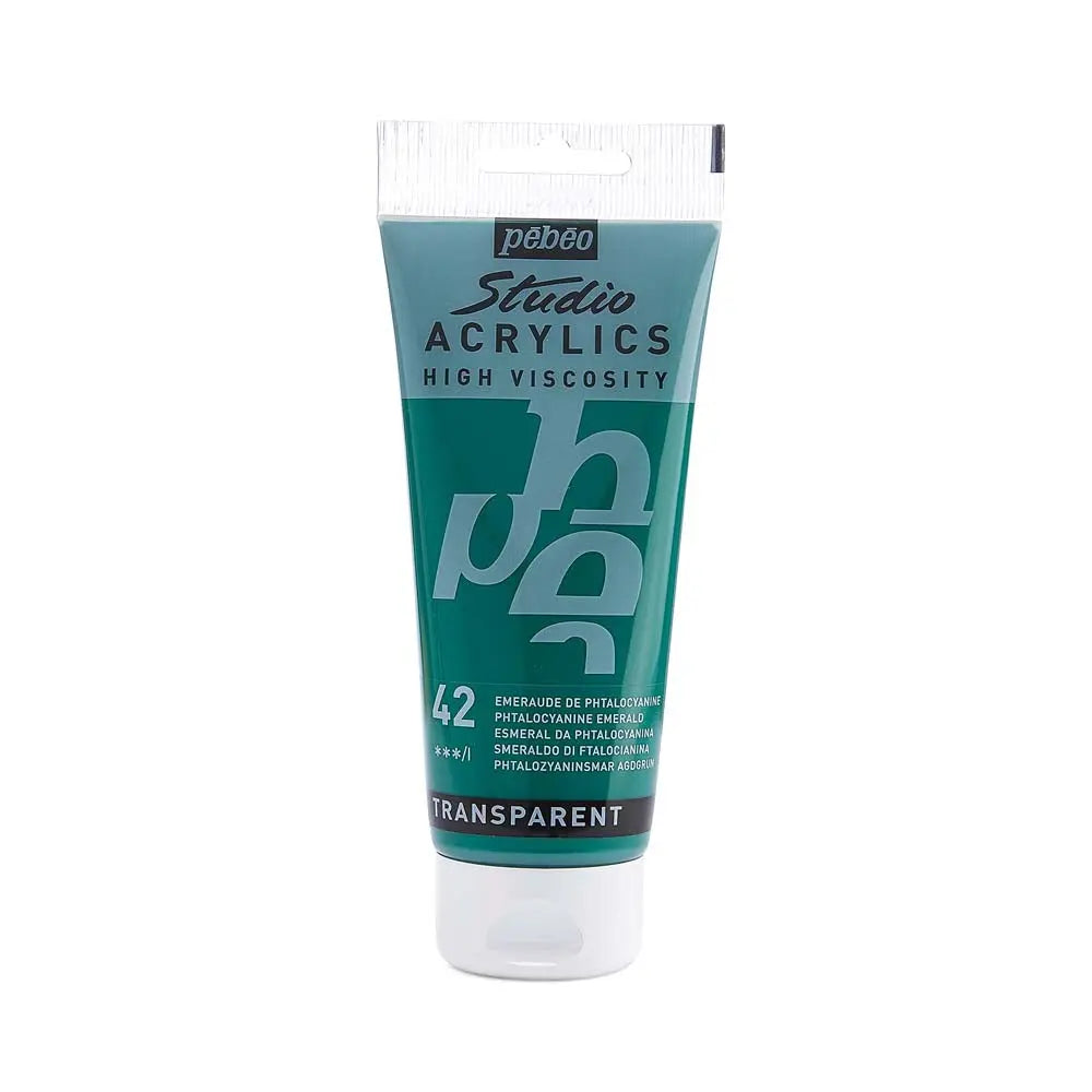 Pebeo High Viscosity Studio Acrylics  100ml (Loose) Pebeo