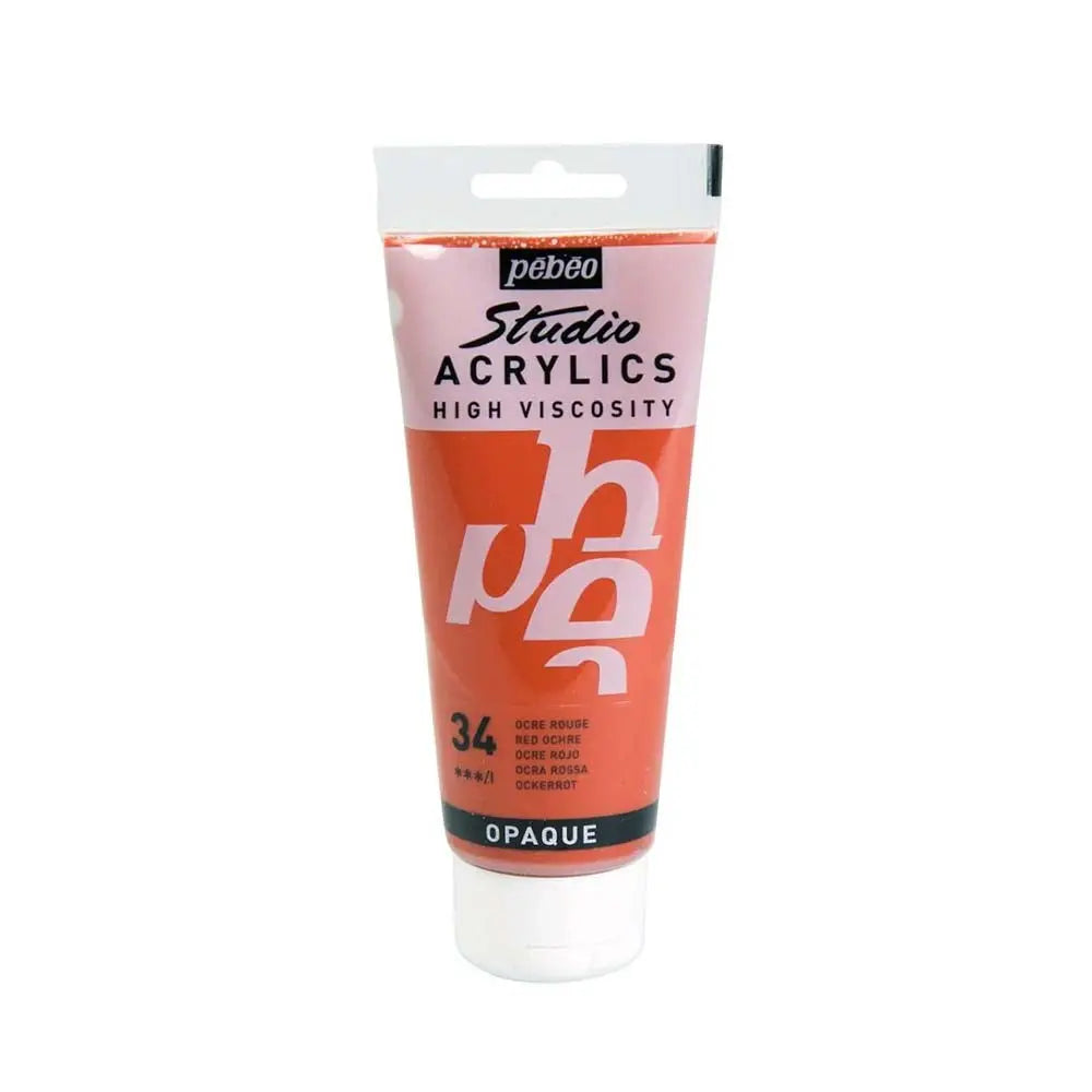 Pebeo High Viscosity Studio Acrylics  100ml (Loose) Pebeo